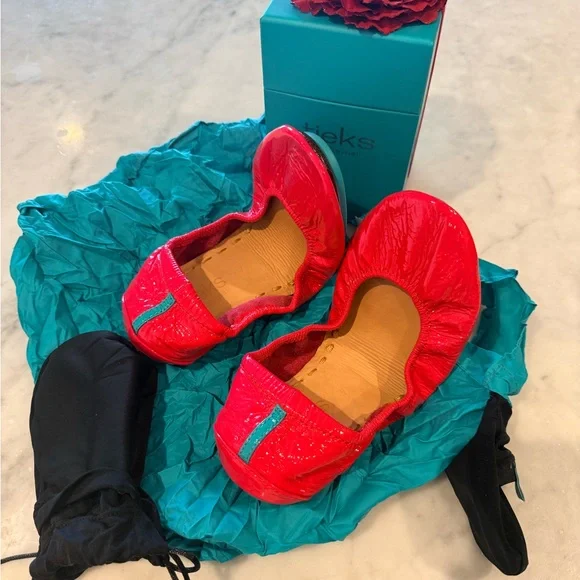 Tieks Razzleberry Patent Leather Flats - Picture 5 of 5